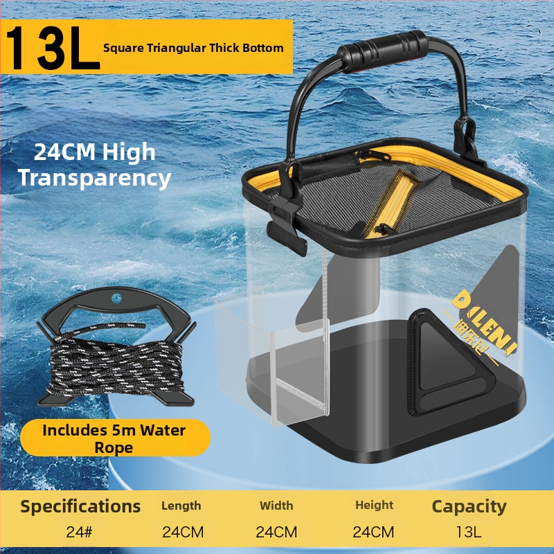 Dilone caurspīdīgs zvejas spainis – EVA materiāls, svars 500 g, zīmols Dilone