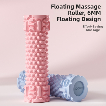 Joga putu rulons ar cietu kodolu muskuļu atslābināšanai un masāžai, ķermeņa formas veidošanai kājām un mugurai, jogas stabs