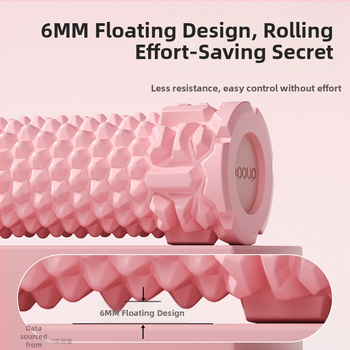 Joga putu rulons ar cietu kodolu muskuļu atslābināšanai un masāžai, ķermeņa formas veidošanai kājām un mugurai, jogas stabs