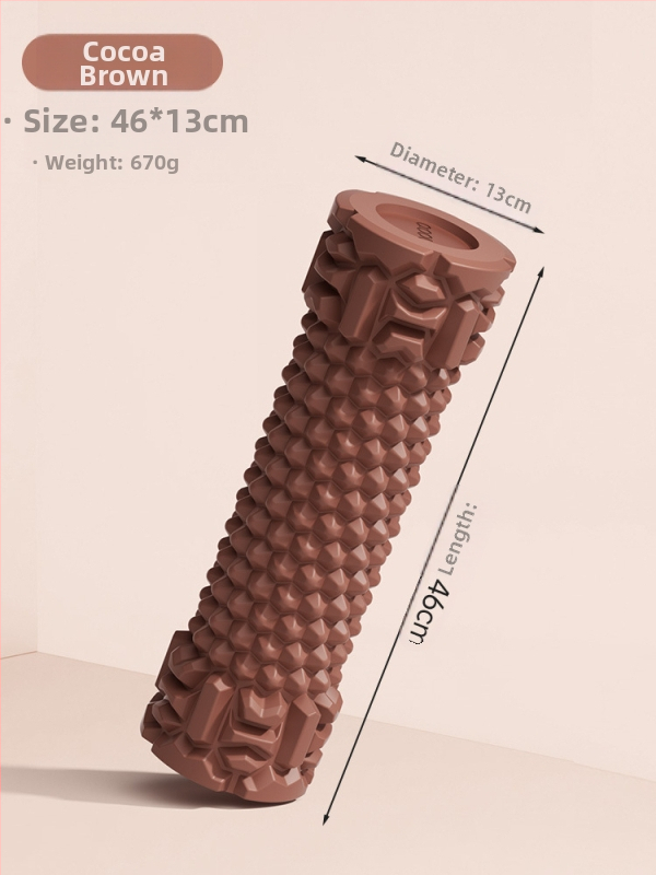 Joga putu rulons ar cietu kodolu muskuļu atslābināšanai un masāžai, ķermeņa formas veidošanai kājām un mugurai, jogas stabs