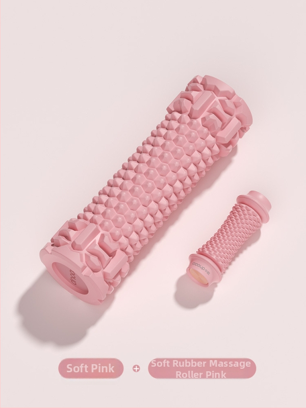 Joga putu rulons ar cietu kodolu muskuļu atslābināšanai un masāžai, ķermeņa formas veidošanai kājām un mugurai, jogas stabs