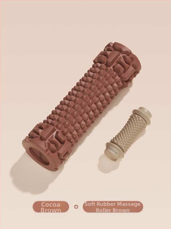 Joga putu rulons ar cietu kodolu muskuļu atslābināšanai un masāžai, ķermeņa formas veidošanai kājām un mugurai, jogas stabs