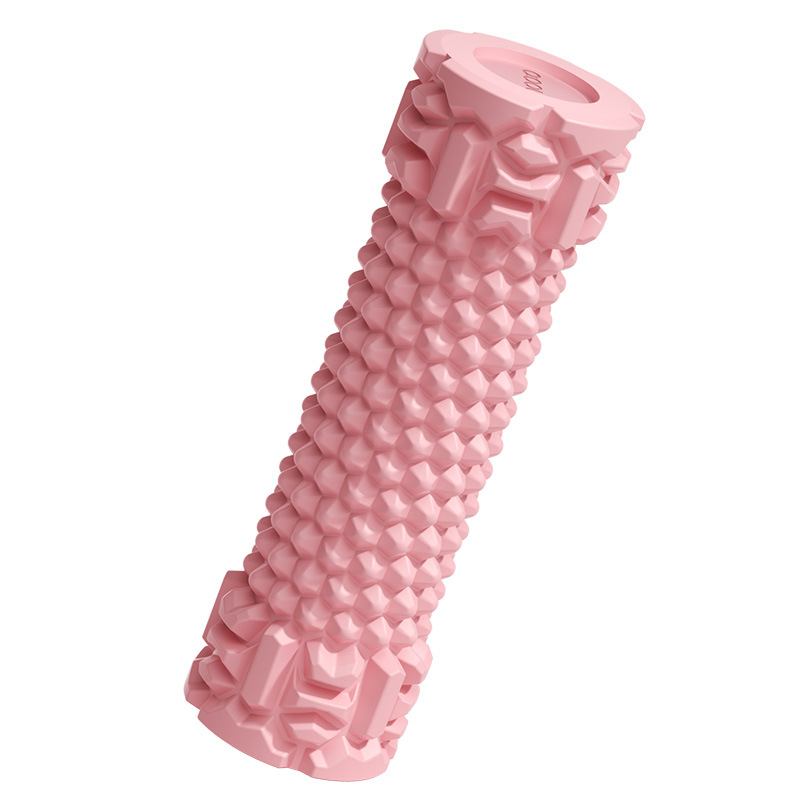 Joga putu rulons ar cietu kodolu muskuļu atslābināšanai un masāžai, ķermeņa formas veidošanai kājām un mugurai, jogas stabs