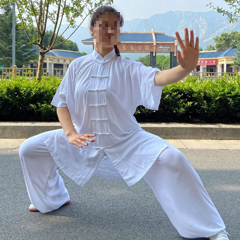 Tai Chi odijelo za proljeće i ljeto – prozračno s dugim rukavima, odijelo za muškarce i žene
