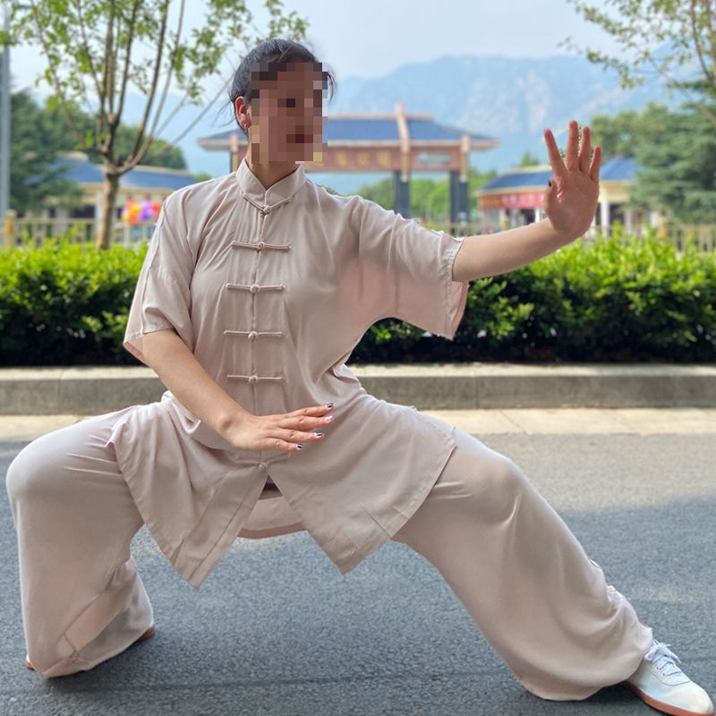Tai Chi odijelo za proljeće i ljeto – prozračno s dugim rukavima, odijelo za muškarce i žene