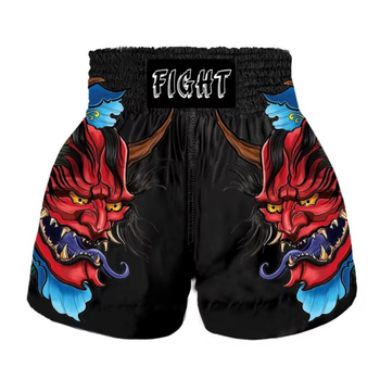 Muay Thai šortsevi – unisex, odrasli, trening Sanda, Lycra tkanina, 100% poliester