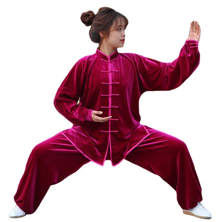 Tai Chi kostim za jesen-zimu, unisex za odrasle, smjesa sintetičkih vlakana 92% poliester, podstava 92% poliester.