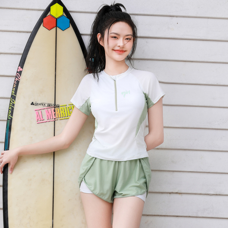 Mergaitei dviejų dalių maudymosi kostiumėlis su UV apsauga – 90% poliesteris, pamušalas poliesteris, audinys Talia