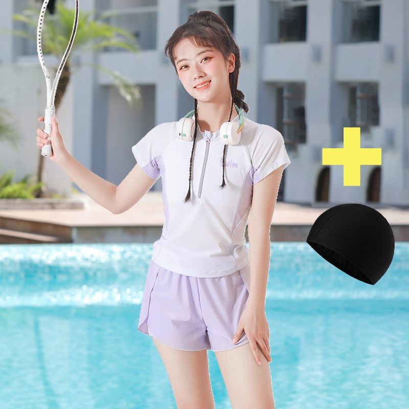 Mergaitei dviejų dalių maudymosi kostiumėlis su UV apsauga – 90% poliesteris, pamušalas poliesteris, audinys Talia