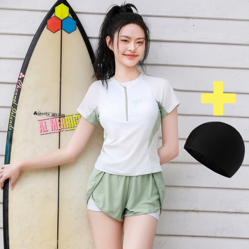 Mergaitei dviejų dalių maudymosi kostiumėlis su UV apsauga – 90% poliesteris, pamušalas poliesteris, audinys Talia