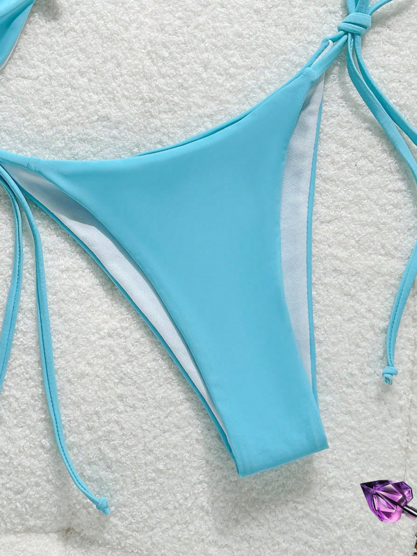 Dvodijelni bikini set s podstavljenim grudima; najlon/poliester 80/20; brzo suši; visoka elastičnost