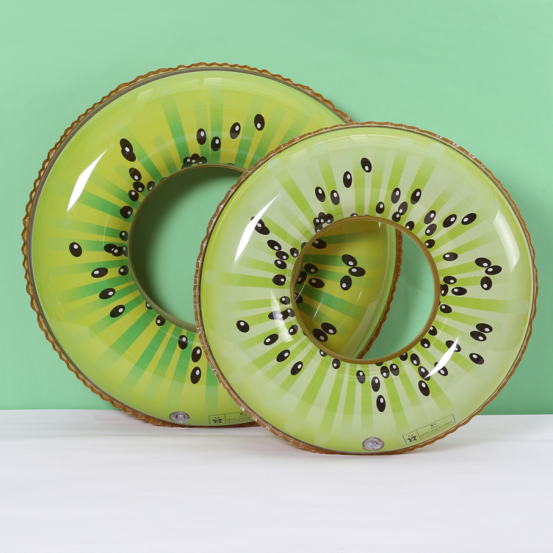 Dječji plivački prsten s karikaturnim uzorkom, izrađen od ekološkog PVC-a; ručno napuhavanje; pogodan za bazene i vodne parkove