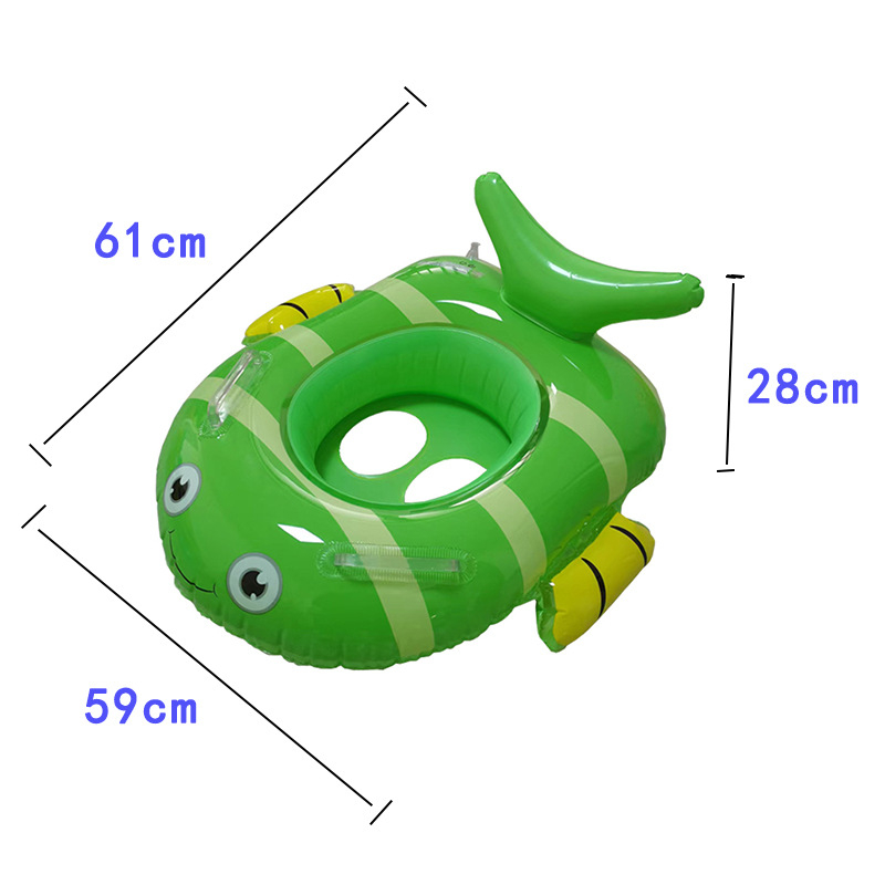 Dječji plivački prsten s volanom, napuhavajuće sjedalo, PVC 0,18 mm, za bazen