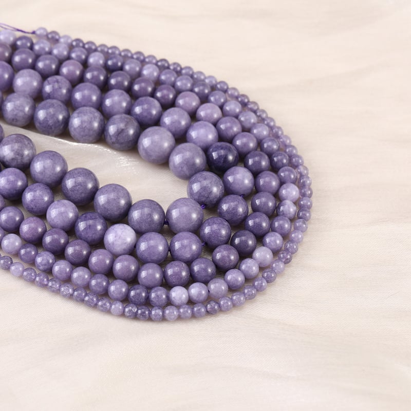 Prirodne crvene ahat kuglice – slobodne perle za DIY nakit, materijali od prirodnog kamena