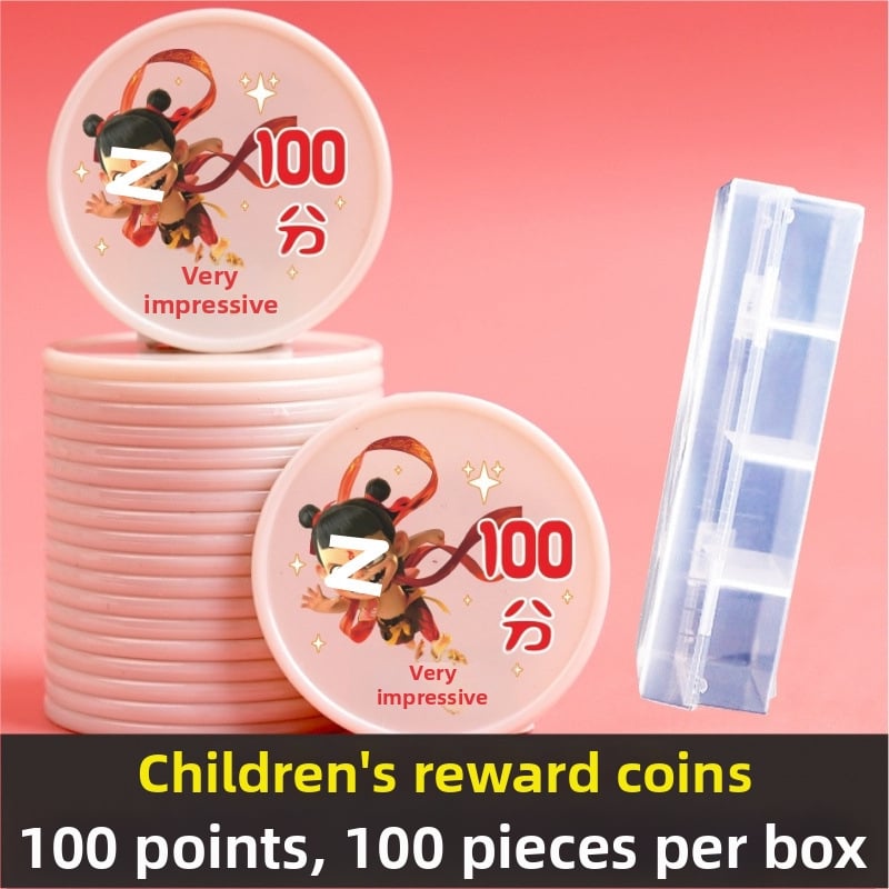 Plastikust mänguasemündid lastele — multikas pere teema, klassivahetuseks tokenid, melamiin