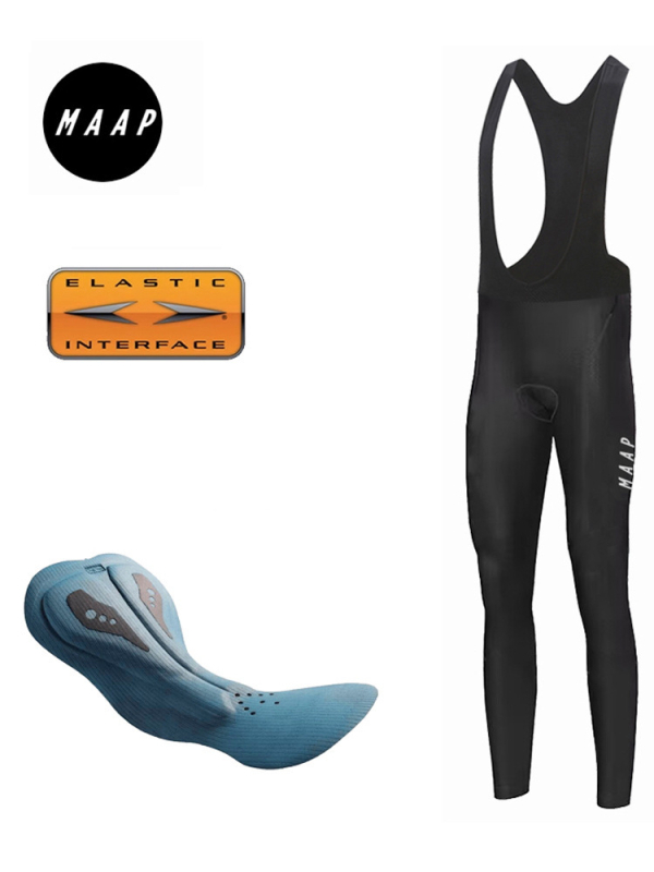 Unisex velosipēdu bibbikses ar divu bultu polsteri, mitrumvadība, poliesters, vasaras lietošanai