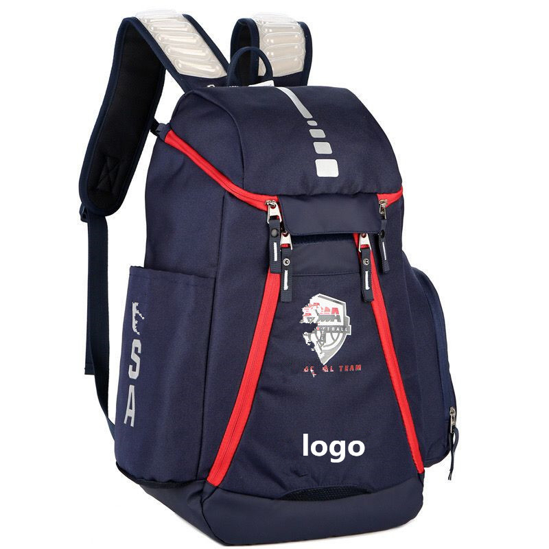 Sporta mugursoma ar gaisa spilventiņiem uz siksnām, lielas ietilpības, universāla, neilons, ūdensizturīga