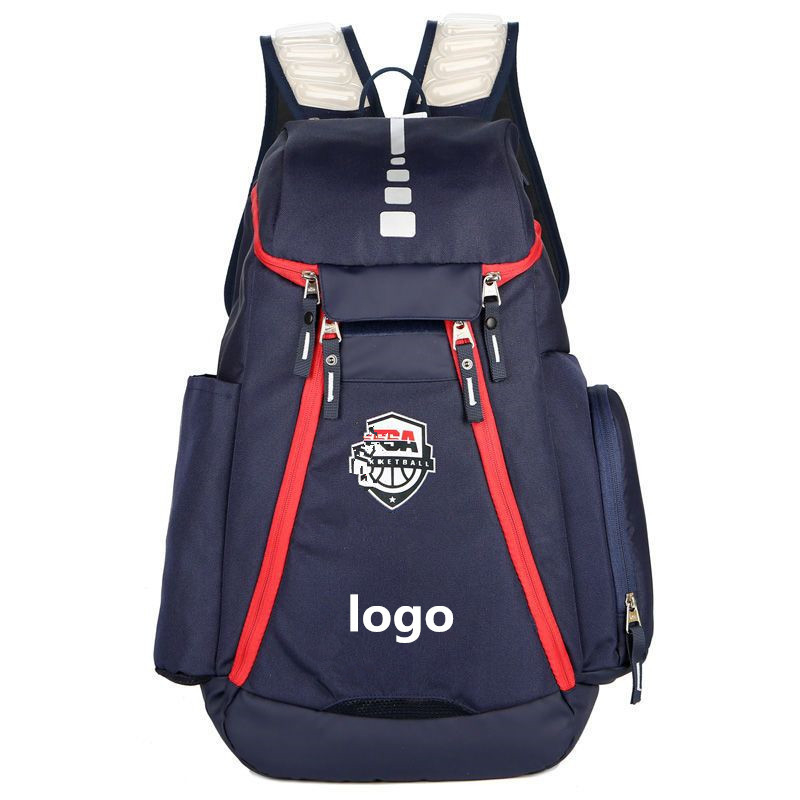 Sporta mugursoma ar gaisa spilventiņiem uz siksnām, lielas ietilpības, universāla, neilons, ūdensizturīga