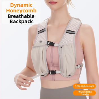 Odu āra sporta mugursoma, viegls neilons, universālais dizains, ergonomiska muguras daļa ar fizioloģisku izliekumu, elpojoša, antibakteriāla, izturīga un atstarojoša nakts drošībai.