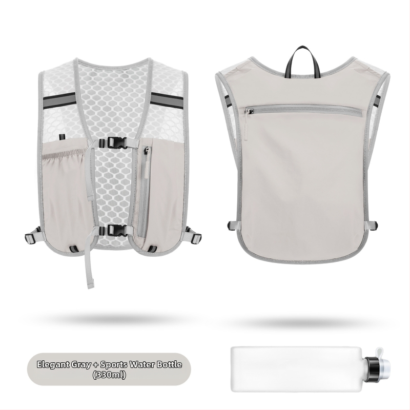 Odu āra sporta mugursoma, viegls neilons, universālais dizains, ergonomiska muguras daļa ar fizioloģisku izliekumu, elpojoša, antibakteriāla, izturīga un atstarojoša nakts drošībai.