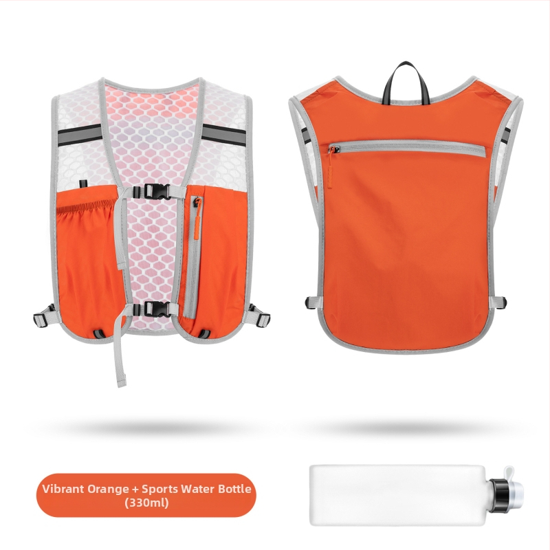 Odu āra sporta mugursoma, viegls neilons, universālais dizains, ergonomiska muguras daļa ar fizioloģisku izliekumu, elpojoša, antibakteriāla, izturīga un atstarojoša nakts drošībai.