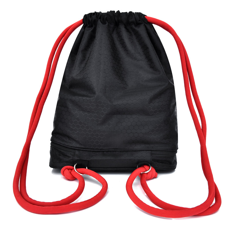 Geantă sport casual cu compartiment uscat-umed, capacitate 20–35 L, poliester, unisex