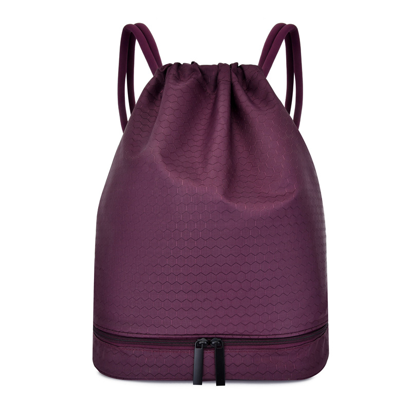 Geantă sport casual cu compartiment uscat-umed, capacitate 20–35 L, poliester, unisex