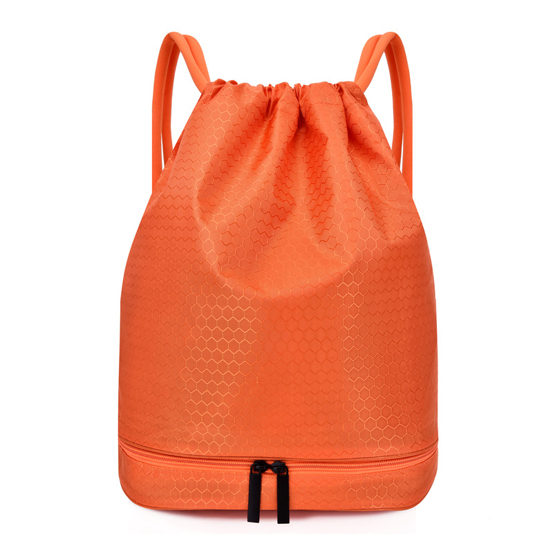 Geantă sport casual cu compartiment uscat-umed, capacitate 20–35 L, poliester, unisex