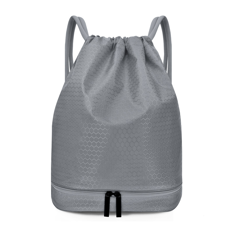 Geantă sport casual cu compartiment uscat-umed, capacitate 20–35 L, poliester, unisex