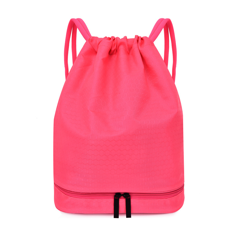 Geantă sport casual cu compartiment uscat-umed, capacitate 20–35 L, poliester, unisex