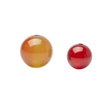 Crvene ahatove perle 6 mm i 8 mm slobodne perle za DIY ogrlice i narukvice