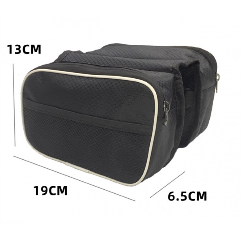 Torba za prednji okvir bicikla – Velika, univerzalna kompatibilnost, na skladištu