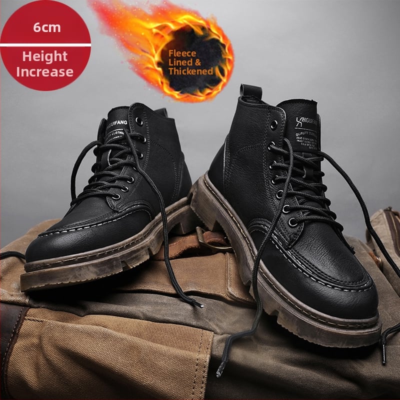 Vyriniai žieminiai sportiniai-kasdieniniai bateliai su pūkuota įdaila, viršus iš super pluošto, PU įdėklas, gumos padas, raišteliai