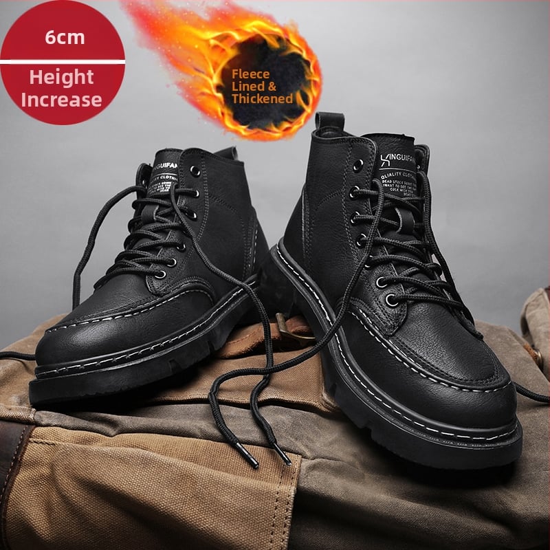 Vyriniai žieminiai sportiniai-kasdieniniai bateliai su pūkuota įdaila, viršus iš super pluošto, PU įdėklas, gumos padas, raišteliai