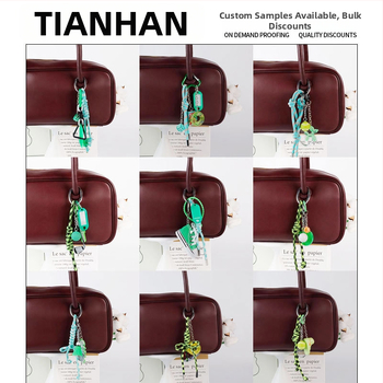 Heavenly κλειδοθήκη για τσάντα από κράμα — σειρά Miu, αθλητικό στυλ, μοτίβα γκολφ μπάλλες, μπάλες επιτραπέζιου τένις και μπάντμιντον