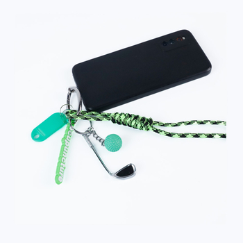 Heavenly κλειδοθήκη για τσάντα από κράμα — σειρά Miu, αθλητικό στυλ, μοτίβα γκολφ μπάλλες, μπάλες επιτραπέζιου τένις και μπάντμιντον