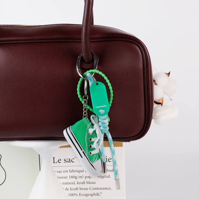 Heavenly κλειδοθήκη για τσάντα από κράμα — σειρά Miu, αθλητικό στυλ, μοτίβα γκολφ μπάλλες, μπάλες επιτραπέζιου τένις και μπάντμιντον