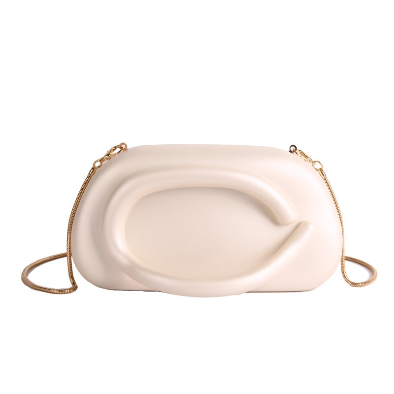 Õhtukott käe jaoks, akrüül, horisontaalne ruudukujuline kuju, magnetlukustus, sisemine dokumenditasku, üks rihm