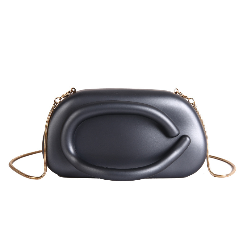 Õhtukott käe jaoks, akrüül, horisontaalne ruudukujuline kuju, magnetlukustus, sisemine dokumenditasku, üks rihm