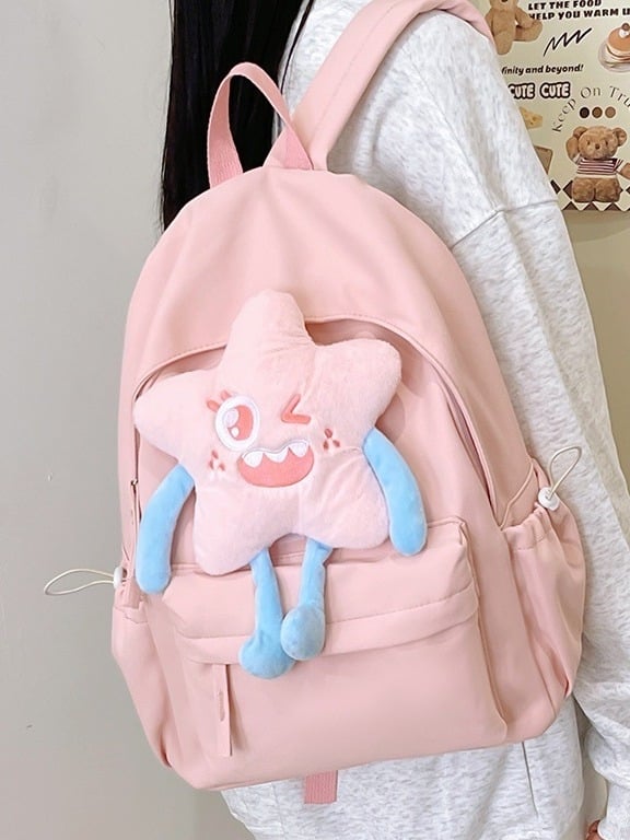 Дамска нейлонова раница, съвместима с 14-инчов лаптоп, водоустойчива, капацитет под 20 л, марка Dicaluo