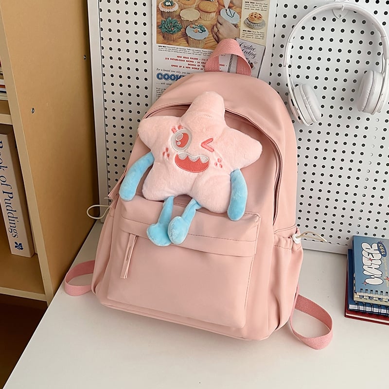 Дамска нейлонова раница, съвместима с 14-инчов лаптоп, водоустойчива, капацитет под 20 л, марка Dicaluo