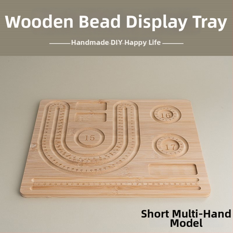 Rokassprādžu displeja statīvs – metāls, pērļu šablons, DIY dizaina instruments