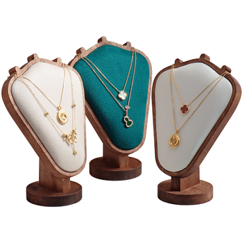 Daugiafunkcinis papuošalų ekspozicijos laikiklis, su nepluošto audiniu, stalinis montavimas