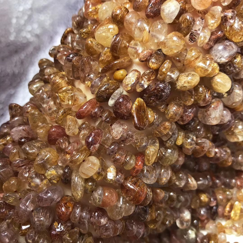 DIY perle za narukvicu – slobodne perle od prirodnog kristala/poludrago kamenja, drugi oblik, drugi tretman, podrijetlo Pujiang