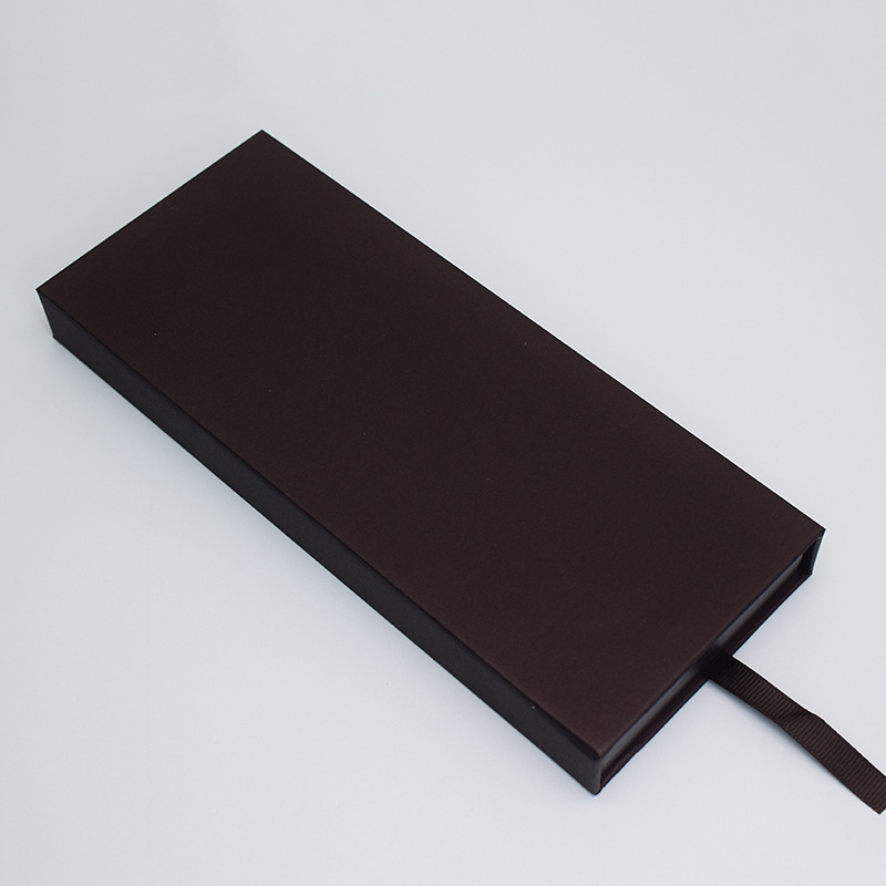 Kutija za izlaganje nakita s izvlačnim pretincem i visećim poklopcem – retro pravokutni dizajn; materijal: papir/karton; porijeklo: Yiwu, Kina; brend: Beautiful box packaging