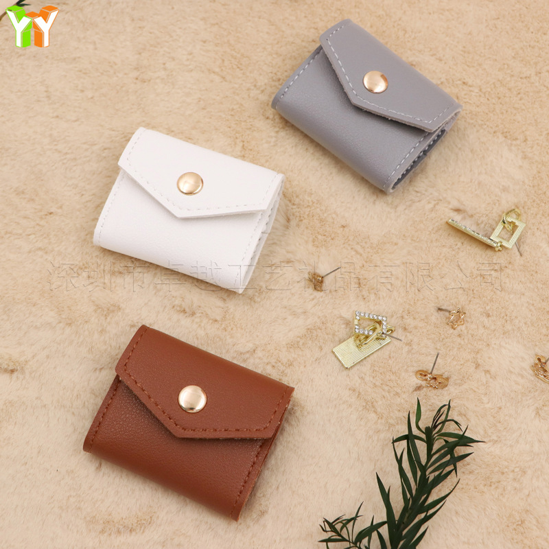 Torba za nakit, meka, stil clutch i K-style, jednobojni uzorak, model M-20240411