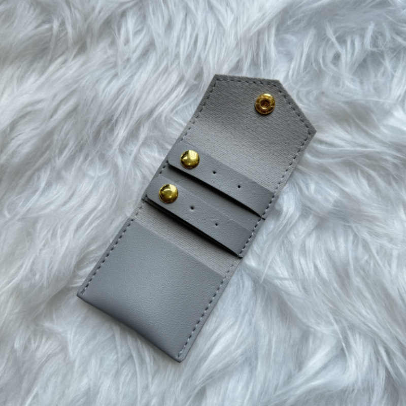 Torba za nakit, meka, stil clutch i K-style, jednobojni uzorak, model M-20240411