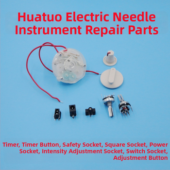 Huatuo SDZ-II elektrilise nõelaseadme tarvikud – AC toide, mehhaaniline juhtimine, taimer, nupp