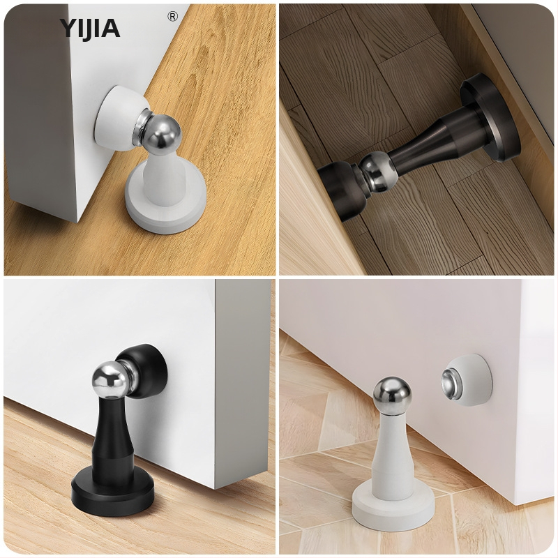 Yi Jia MX-109 Dverový doraz, zliatina zinku, elektroplátovaná povrchová úprava, nástenná inštalácia, ručné ovládanie, moderný minimalistický štýl