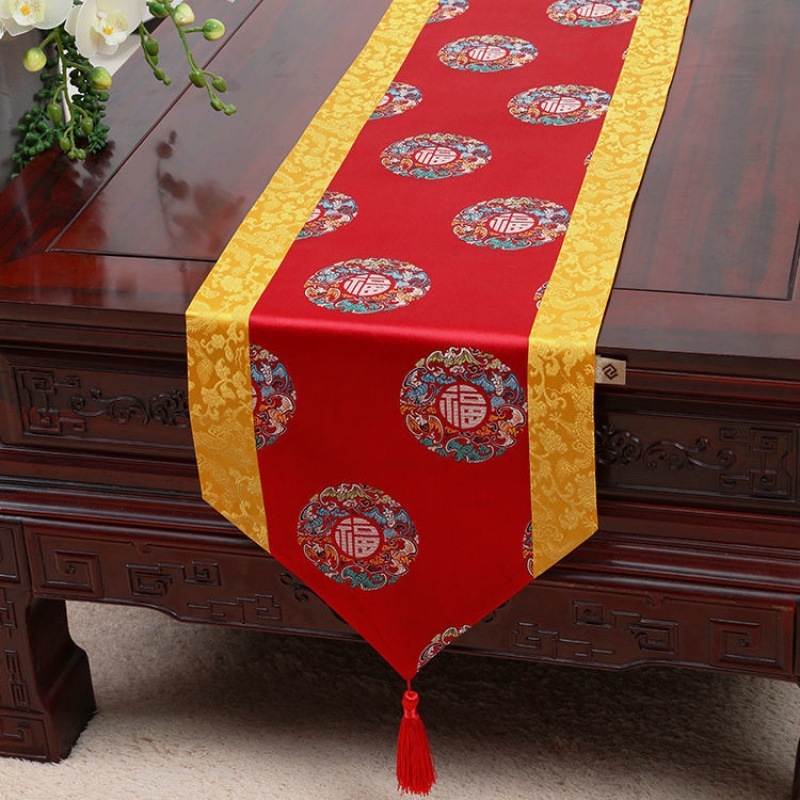 Table runner – zen-kineski stil za dnevni boravak, moderni minimalizam; materijal: Drugo; glavni sastav tkanine: Drugo; sadržaj glavnog materijala: 1; prostor: dnevni boravak